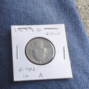 1979 D Error Coin